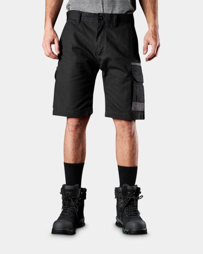 FXD WS-1 Stretch Canvas Work Short - Black
