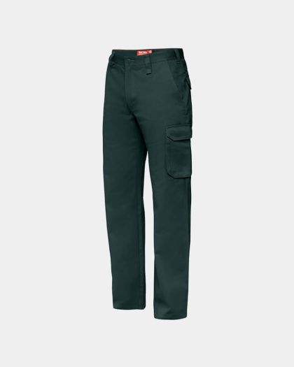 Hard Yakka Foundations Drill Cargo Pant - Green