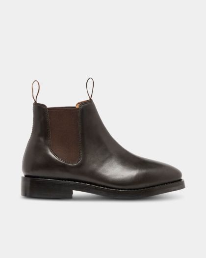 Hard Yakka Mustang Pull-Up Non-Safety Leather Boot