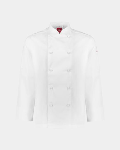 Biz Collection Al Dente Chef Jacket - White