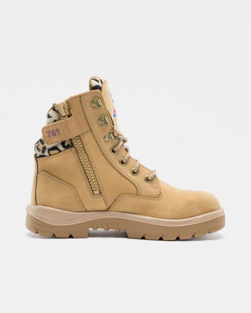 Steel Blue Boots Womens Steel Blue Argyle Women's Lace Up 512702