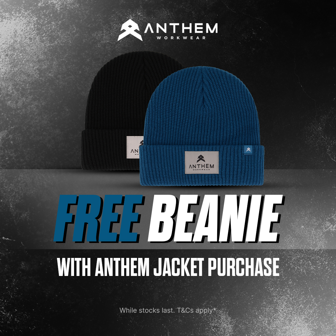 FREE Beanie with Anthem jacket