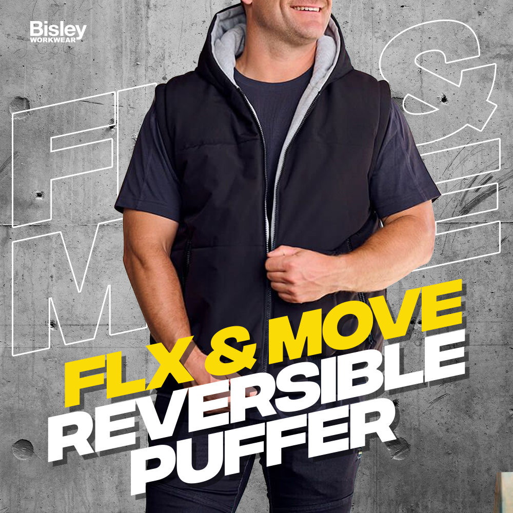 Bisley FLX & Move Reversible Puffer Vest