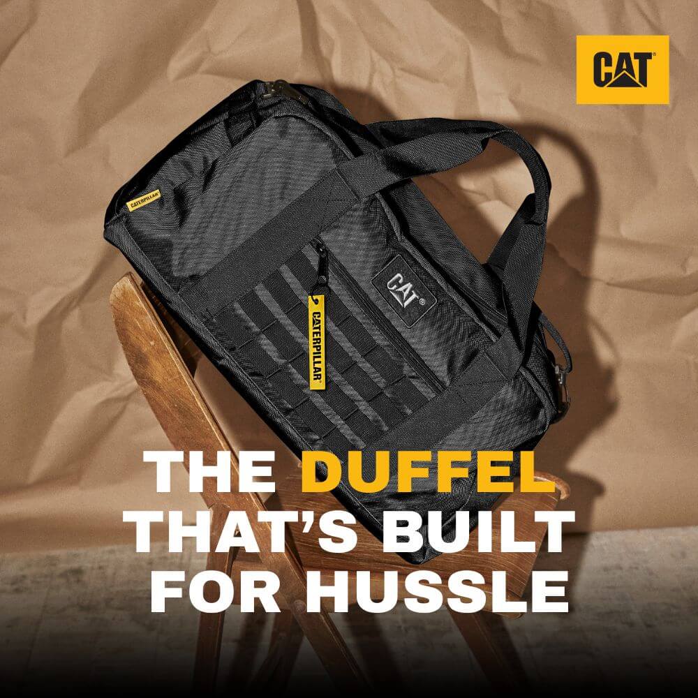NEW CAT Antarctic Duffel Bag